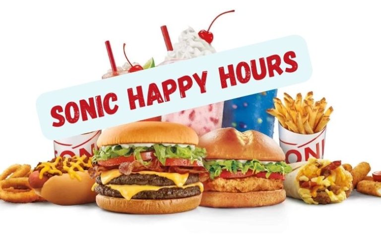 Sonic Happy hour